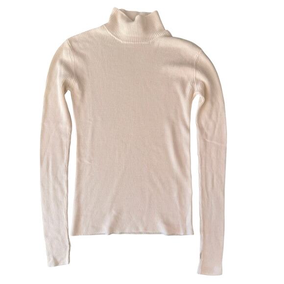 Nuage Cashmere Silk Wool turtleneck sweater size S New